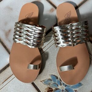 Women's Silver Sandals